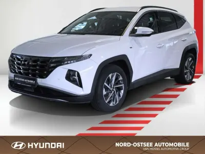 Gebraucht Hyundai Tucson Trend 150 PS (110 kW) 2024 Atlas white / sol SUV