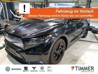 Schwarz Gebraucht 2022 Skoda Enyaq iV SportLine SUV | 35.880 € (Guter Preis)