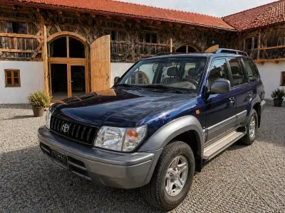 Gebraucht Toyota Land Cruiser 178 PS (130 kW) 1999 Blau SUV