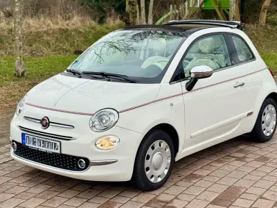Używany Fiat 500C Dolcevita 69 KM (50 kW) 2019 Biały Kabriolet