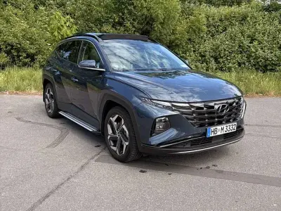 Gebraucht Hyundai Tucson Prime 179 PS (131 kW) 2021 Blau SUV