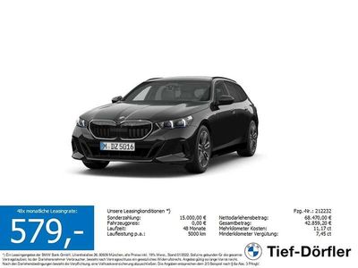 Gebraucht BMW 540 M Sport 286 PS (210 kW) 2025 Black sapphire metallic Kombi
