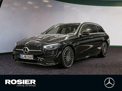 Gebraucht Mercedes C220 AMG line 200 PS (147 kW) 2024 Schwarz / obsidianschwarz Kombi