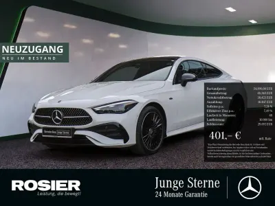 Gebraucht Mercedes CLE300 Premium Plus 204 PS (150 kW) 2025 Weiss / polarweiß Coupé