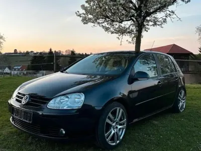 Gebraucht VW Golf V Goal 102 PS (75 kW) 2007 Schwarz Kleinwagen