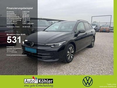 Usata VW Golf VIII Goal 150 CV (110 kW) 2025 Nero Station wagon