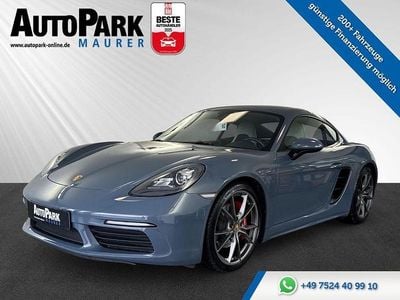 Gebraucht Porsche 718 Cayman S 349 PS (256 kW) 2017 Blau Coupé