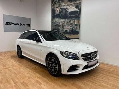 Gebraucht Mercedes C300e AMG line 211 PS (155 kW) 2020 Polarweiss Kombi