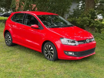 Gebraucht VW Polo 75 PS (55 kW) 2014 Rot Kleinwagen