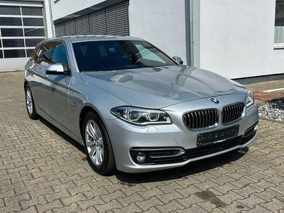 Begagnad BMW 520 Luxury Line 190 HK (139 kW) 2015 Silver Kombi