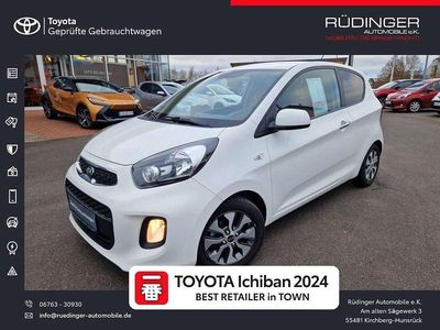 Gebraucht Kia Picanto DREAM-TEAM Edition 67 PS (49 kW) 2016 Weiß Kleinwagen