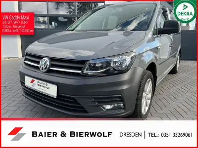 Usata VW Caddy 102 CV (75 kW) 2017 Grigio Monovolume