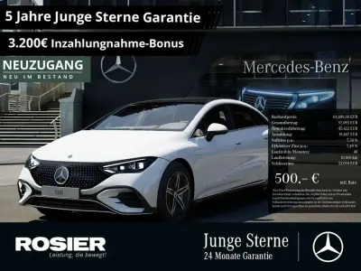 Gebraucht Mercedes EQE500 Premium Plus 300 kW (408 PS) 2025 Weiss / polarweiß Limousine