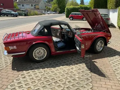 Gebraucht Triumph TR6 95 PS (69 kW) 1974 Rot Cabrio