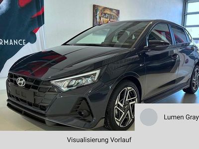 Neu Hyundai i20 N Line 100 PS (73 kW) 2025 Lumen grey pearl Kleinwagen