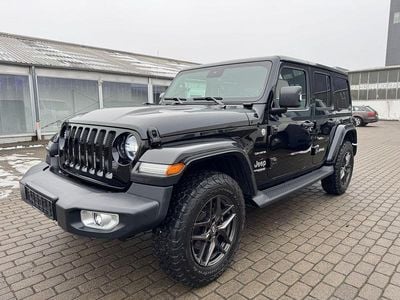Gebraucht Jeep Wrangler Unlimited Sahara 200 PS (147 kW) 2020 Schwarz SUV