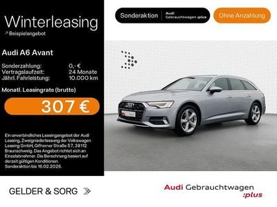 Florettsilber metallic Gebraucht 2025 Audi A6 Advanced Plus Kombi | 44.280 € (Superpreis)