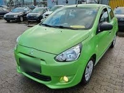 gebraucht Mitsubishi Space Star Gepfl.aus 1. Hand Garagenwagen Klima