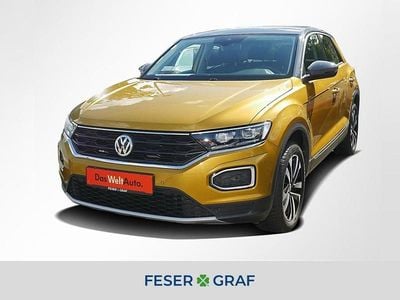 Second-hand VW T-Roc IQ Drive 116 CP (85 kW) 2019 Galben SUV