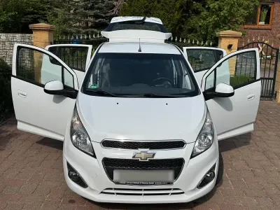 Używany Chevrolet Spark LS 68 KM (50 kW) 2013 Biały Hatchback