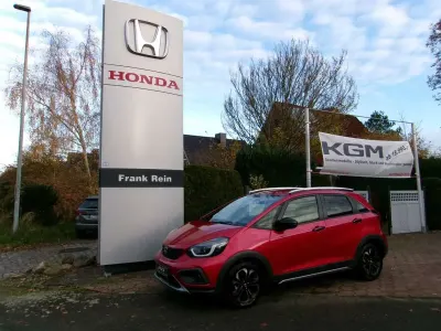 Neu Honda Jazz Advance 107 PS (78 kW) 2025 Premium crystal red Kleinwagen