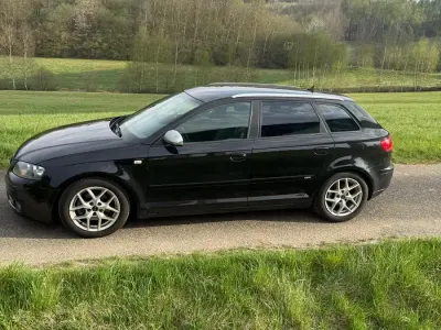 Gebraucht Audi A3 S-Line 140 PS (102 kW) 2007 Schwarz Kleinwagen