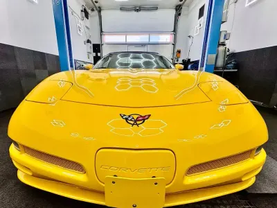 Gebraucht Corvette C5 349 PS (256 kW) 2004 Gelb Cabrio