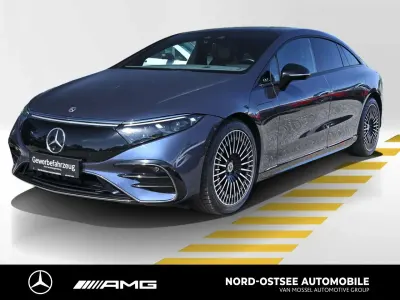 Gebraucht Mercedes EQS350 AMG 214 kW (292 PS) 2022 Blau Kleinwagen