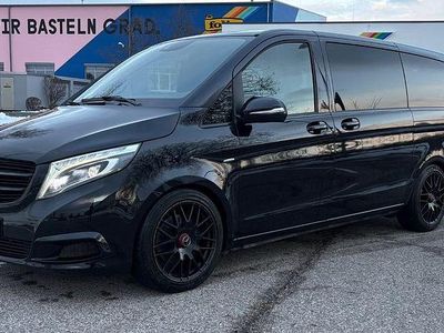 Schwarz Gebraucht 2015 Mercedes V250 Van / Kleinbus | 34.600 €