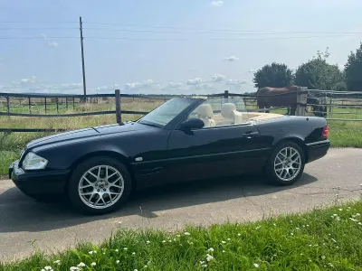 Gebraucht Mercedes SL280 204 PS (150 kW) 1999 Schwarz Cabrio
