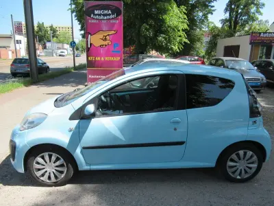 Gebraucht Citroën C1 Tendance 68 PS (50 kW) 2013 Blau Kleinwagen