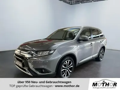 Brugt Mitsubishi Outlander Diamant Edition 150 HK (110 kW) 2019 Grå SUV