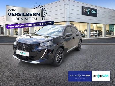 Schwarz Gebraucht 2023 Peugeot e-2008 Allure SUV | 18.450 € (Superpreis)