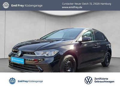 Gebraucht VW Polo Life 95 PS (69 kW) 2022 Schwarz Kleinwagen