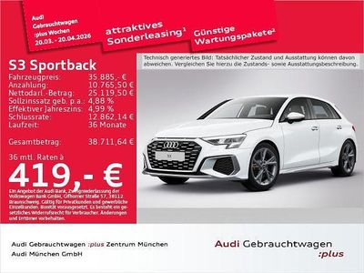 Gebraucht Audi S3 Sport 310 PS (228 kW) 2024 Weiß Limousine