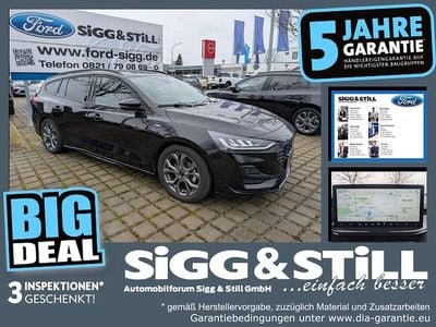 Gebraucht Ford Focus ST-Line 125 PS (91 kW) 2024 Obsidianschwarz metallic Kombi