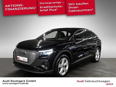 Gebraucht Audi Q4 Sportback e-tron Comfort 125 kW (170 PS) 2022 Mythosschwarz metallic SUV