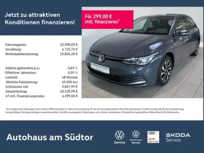 Gebraucht VW Golf VII Active 150 PS (110 kW) 2021 Kleinwagen