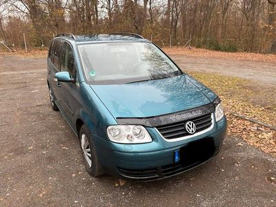 Gebraucht VW Touran 160 PS (117 kW) 2006 Blau Van / Kleinbus