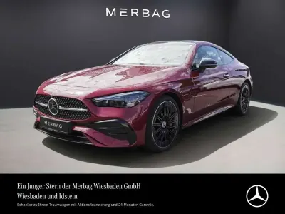 Brugt Mercedes CLE450 AMG Line Premium 404 HK (297 kW) 2024 Rød Coupe
