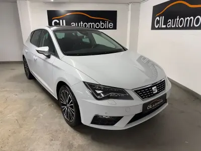 Gebraucht Seat Leon XCELLENCE 150 PS (110 kW) 2019 Weiß Limousine
