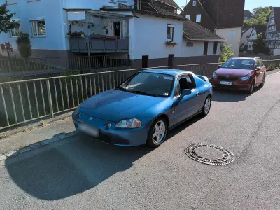 Gebraucht Honda CR-X 125 PS (91 kW) 1994 Blau Cabrio