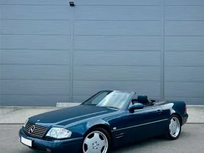 Begagnad Mercedes SL320 AMG 224 HK (164 kW) 1998 Blå Cab