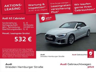 gebraucht Audi A5 Cabriolet S line 40 TFSI quattro