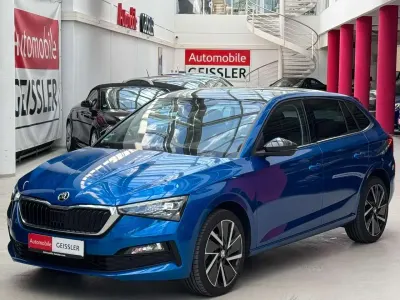 Używany Skoda Scala Style 150 KM (110 kW) 2019 Niebieski Hatchback