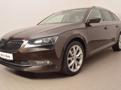 Gebraucht Skoda Superb Style 180 PS (132 kW) 2016 Braun metallic Kombi