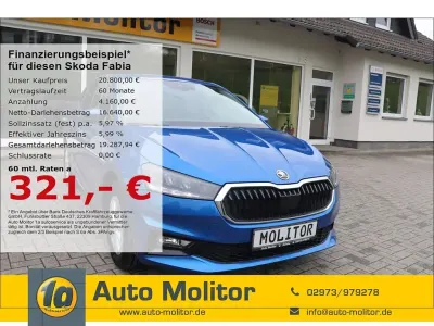 Gebraucht Skoda Fabia 116 PS (85 kW) 2024 Blau Kleinwagen