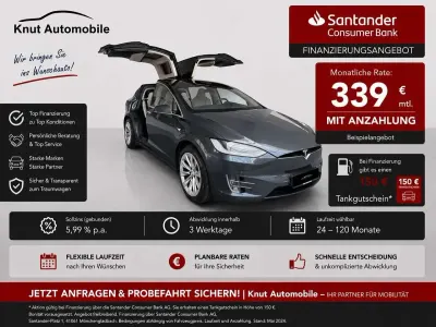 Gebraucht Tesla Model X 311 kW (423 PS) 2018 Grau SUV