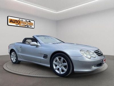 Gebraucht Mercedes SL500 306 PS (225 kW) 2002 Silber Cabrio
