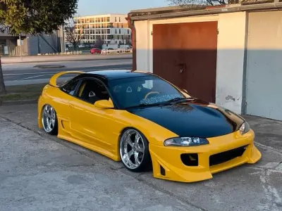 Occasion Mitsubishi Eclipse 150 PK (110 kW) 1998 Geel Coupé